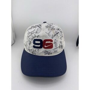 vintage 1996 Nike hat Summer Atlanta Olympics Sign Autographed Womens Soccer